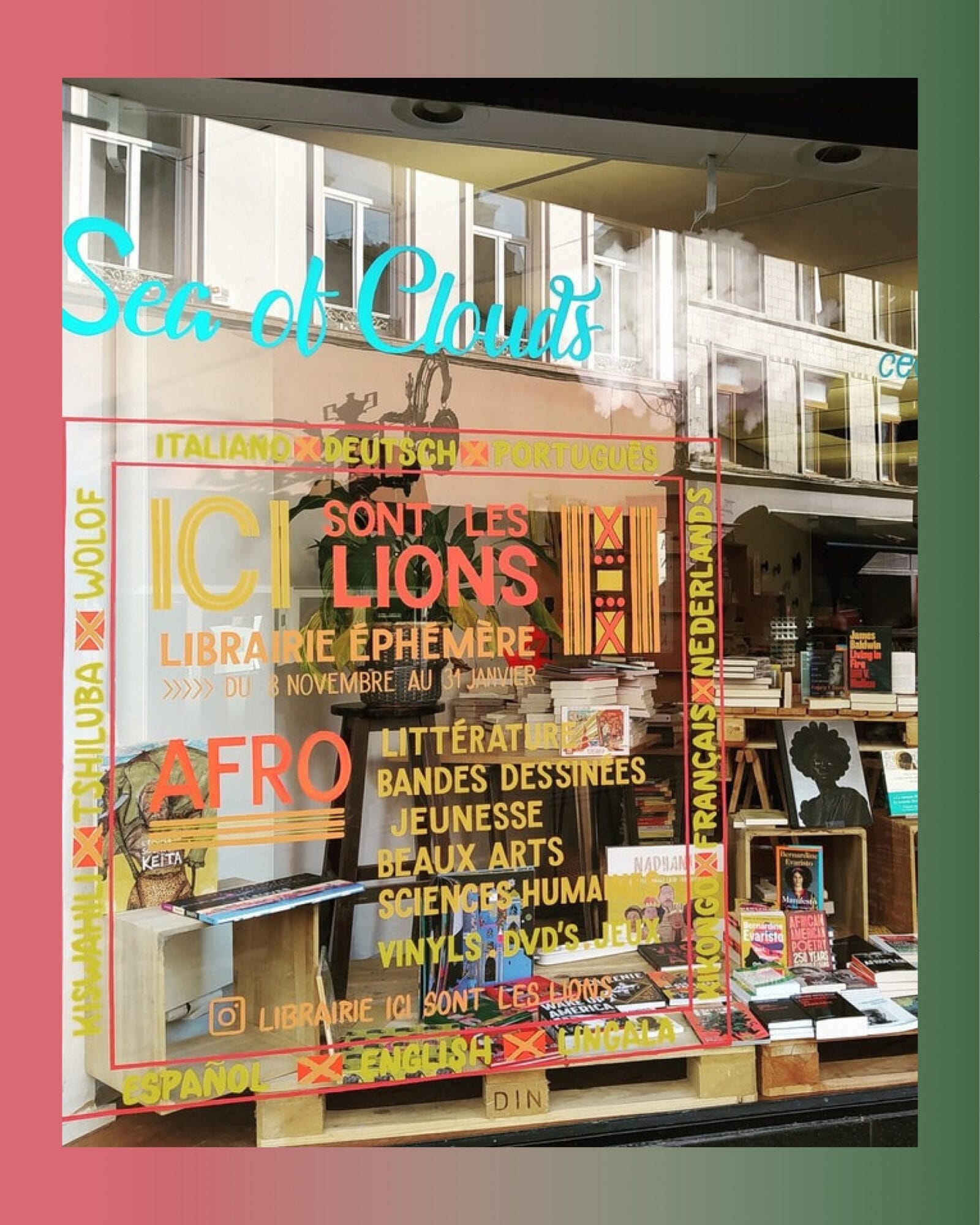 ici sont les lions